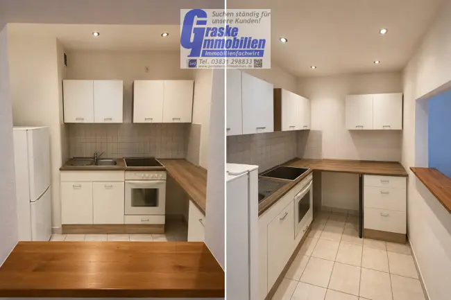 2 Zimmer Wohnung mit 54 m² in Stralsund – Bild 3