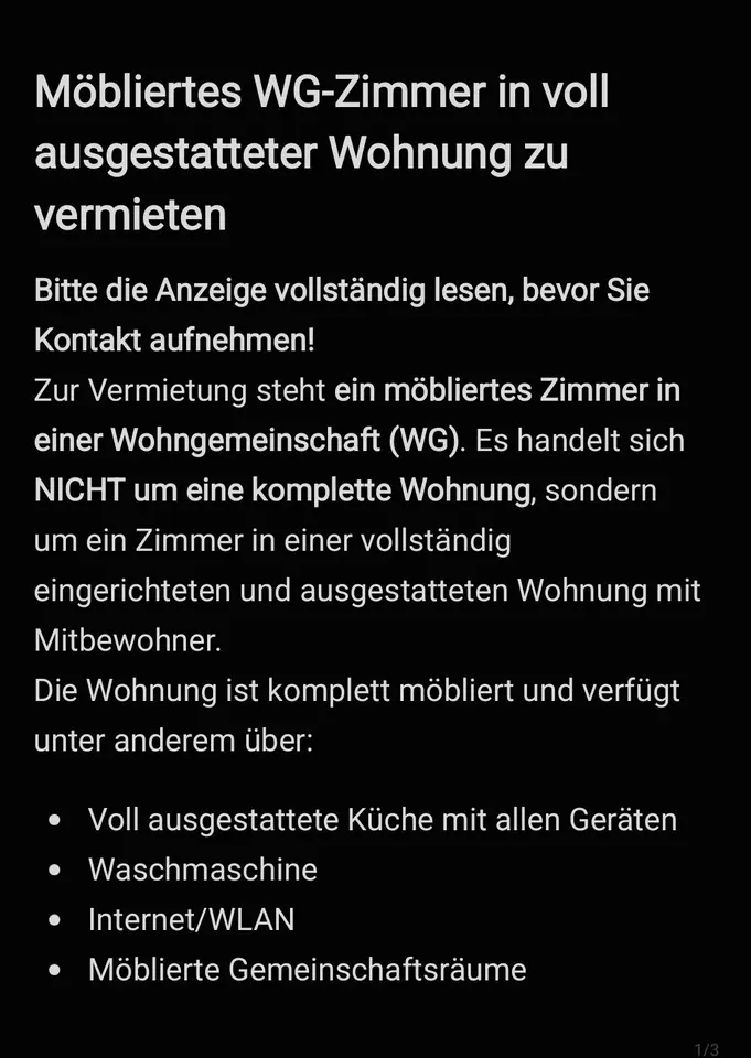 WG-Zimmer mit 15 m² in Wuppertal – Bild 8