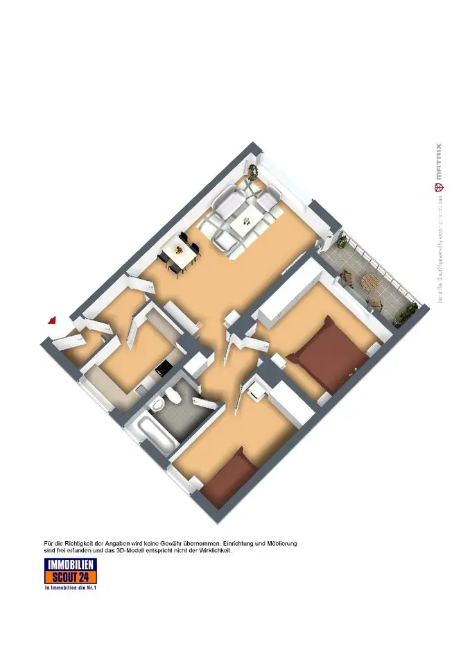 4 Zimmer Wohnung mit 69 m² in Remscheid – Bild 2