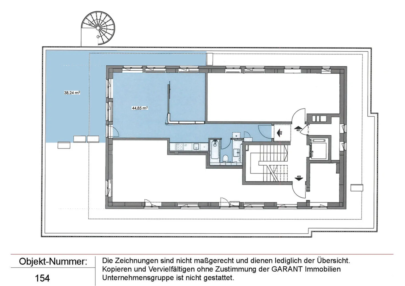2 Zimmer Wohnung mit 55 m² in Böblingen – Bild 8