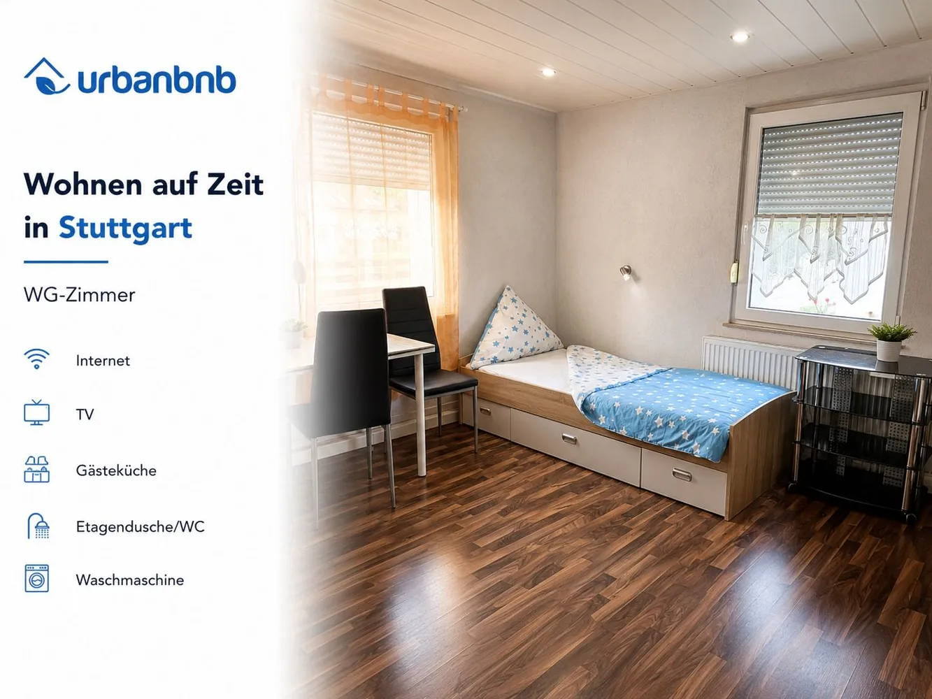 WG-Zimmer mit 18 m² in Stuttgart – Bild 1