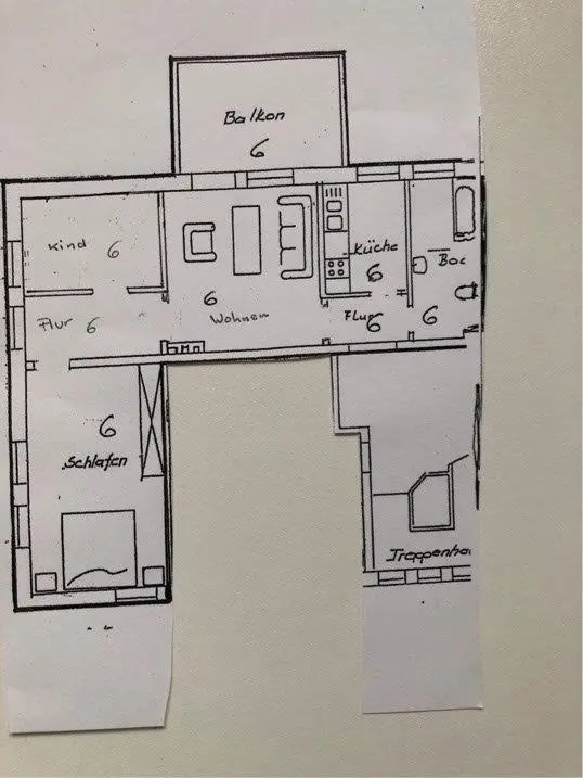 3 Zimmer Wohnung mit 80 m² in Detmold – Bild 5