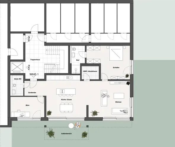 3 Zimmer Wohnung mit 130 m² in Wuppertal – Bild 7