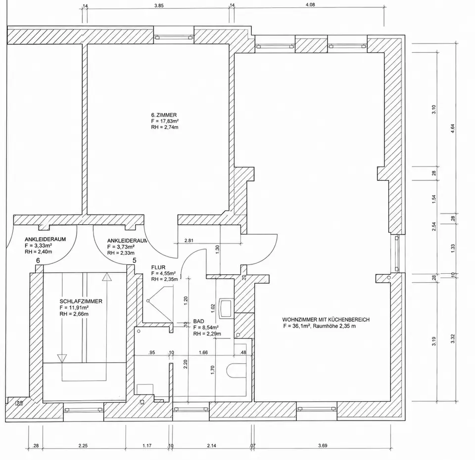 2 Zimmer Wohnung mit 44 m² in Rostock – Bild 9