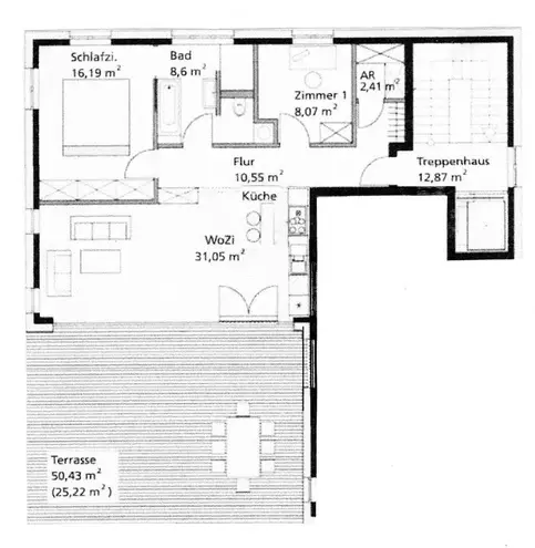 3 Zimmer Wohnung mit 102 m² in Kassel – Bild 8
