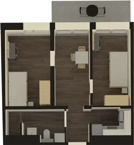 WG-Zimmer mit 9 m² in Berlin – Bild 2