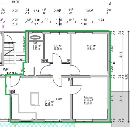 4 Zimmer Wohnung mit 70 m² in Gelsenkirchen – Bild 2