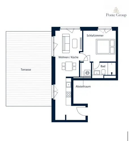2 Zimmer Wohnung mit 54 m² in Berlin – Bild 9