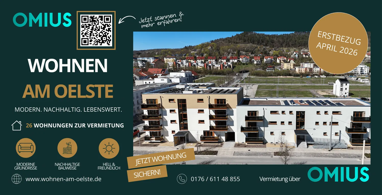 2 Zimmer Wohnung mit 56 m² in Jena – Bild 3