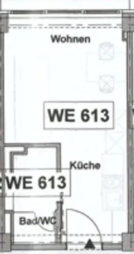 1 Zimmer Wohnung mit 21 m² in Frankfurt am Main – Bild 10