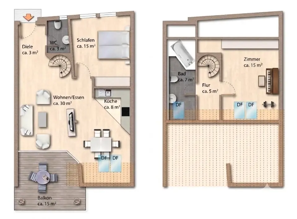 3 Zimmer Wohnung mit 79 m² in Dietzenbach – Bild 8
