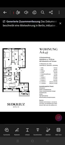 4 Zimmer Wohnung mit 102 m² in Berlin – Bild 2