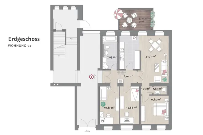 4 Zimmer Wohnung mit 86 m² in Chemnitz – Bild 8