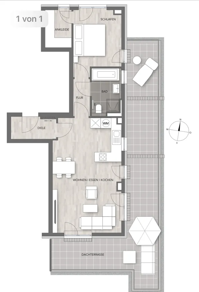 3 Zimmer Wohnung mit 77 m² in München – Bild 7