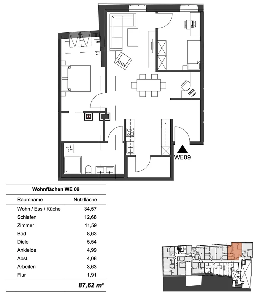 3 Zimmer Wohnung mit 88 m² in Ingolstadt – Bild 9