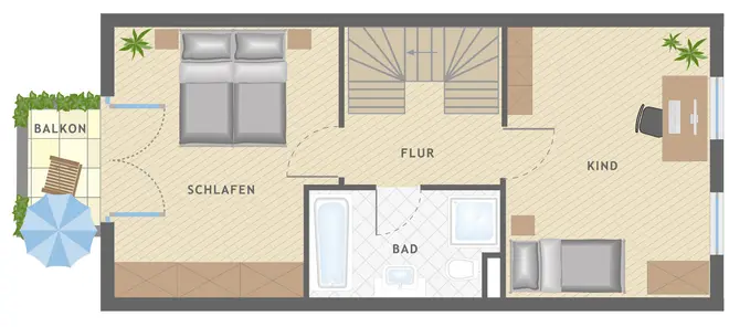 4 Zimmer Haus mit 115 m² in Neu-Ulm – Bild 12