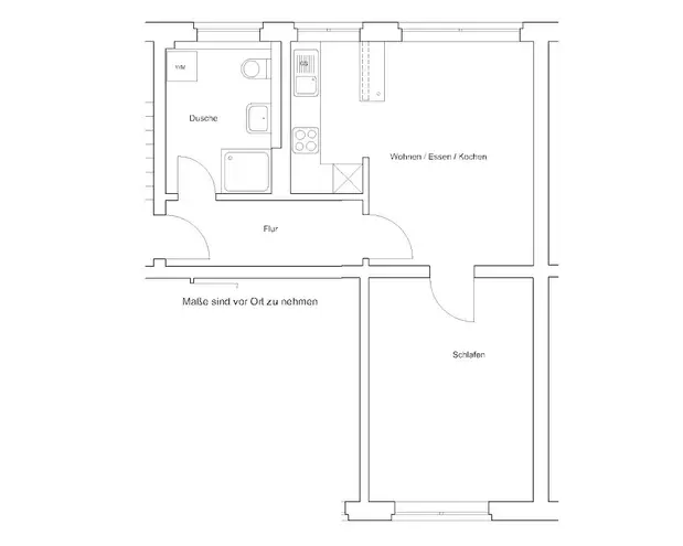 2 Zimmer Wohnung mit 47 m² in Braunschweig – Bild 3