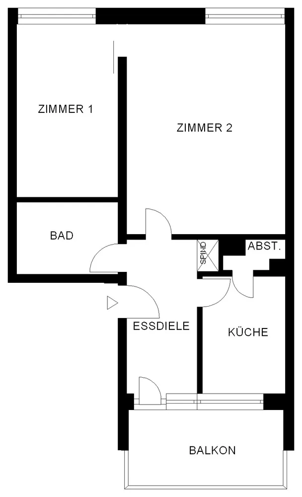 2 Zimmer Wohnung mit 63 m² in Köln – Bild 1