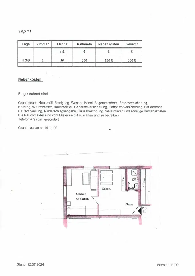 2 Zimmer Wohnung mit 36 m² in Rosenheim – Bild 5
