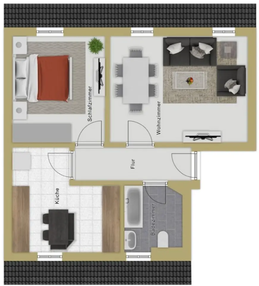2 Zimmer Wohnung mit 56 m² in Lindau – Bild 6