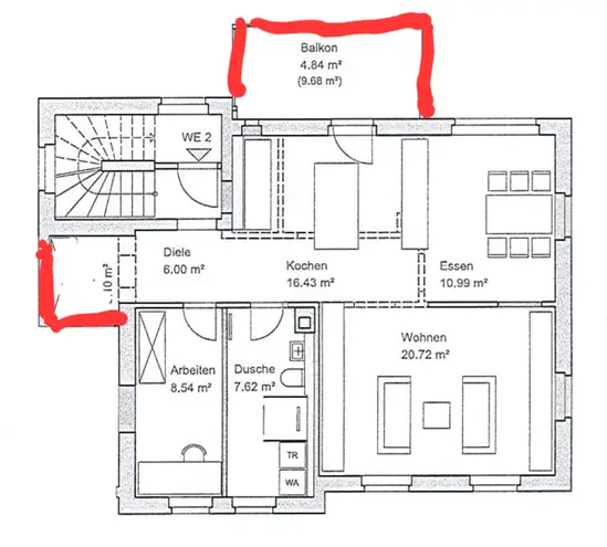 5 Zimmer Wohnung mit 143 m² in Chemnitz – Bild 3