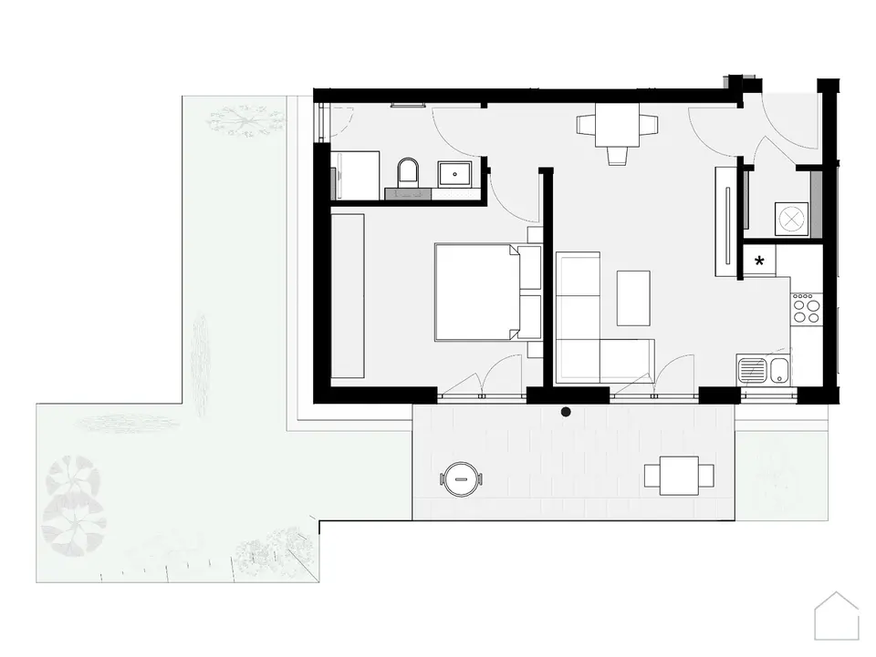 2 Zimmer Wohnung mit 48 m² in Crailsheim – Bild 3