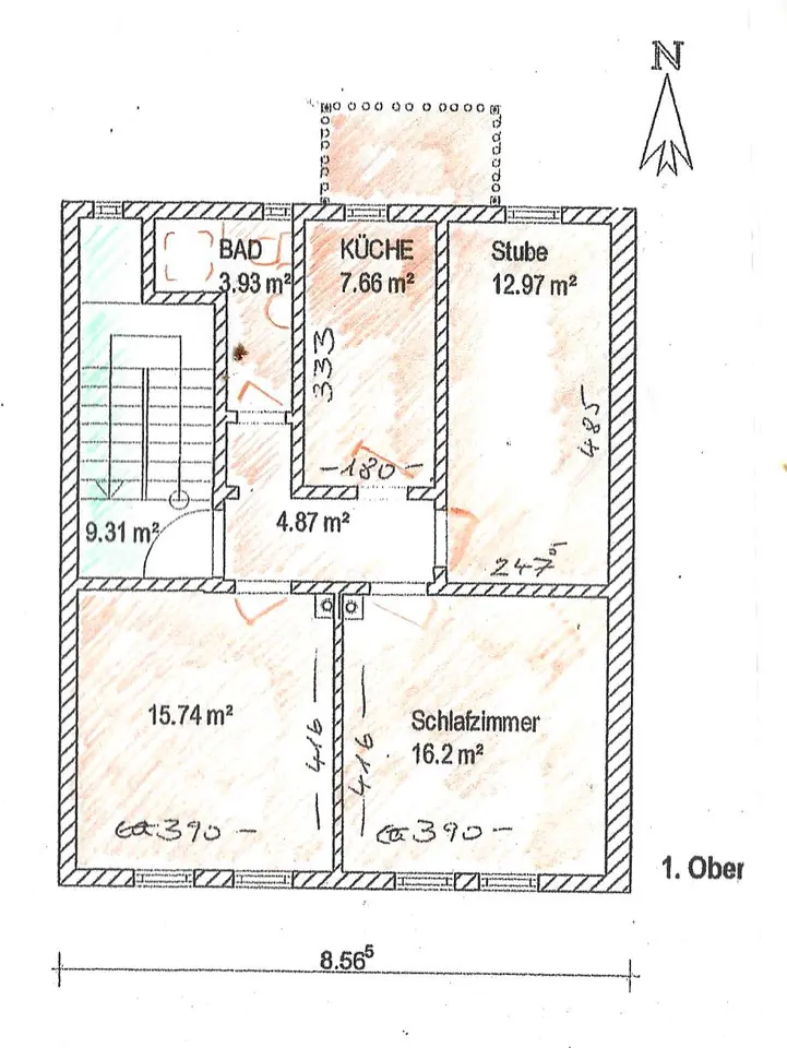 3 Zimmer Wohnung mit 61 m² in Eisenach – Bild 5