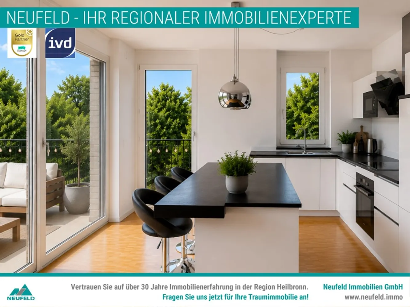 5 Zimmer Wohnung mit 108 m² in Heilbronn – Bild 3