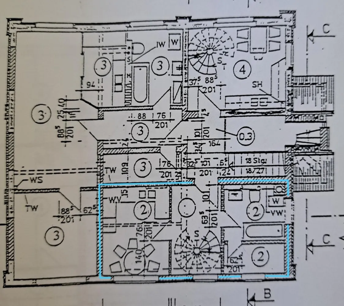 2 Zimmer Wohnung mit 62 m² in Neubrandenburg – Bild 3