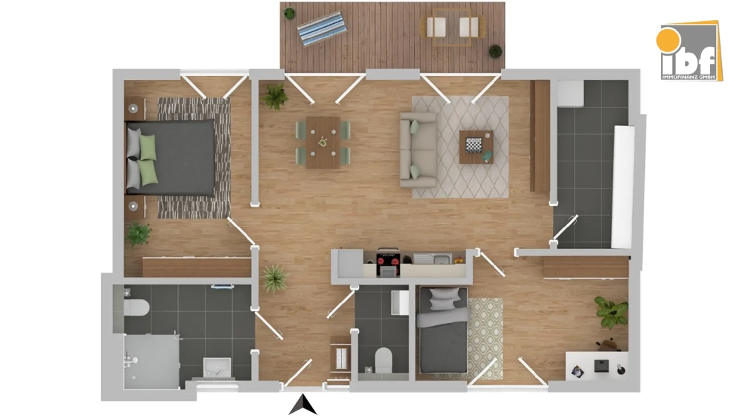 3 Zimmer Wohnung mit 79 m² in Düren – Bild 5