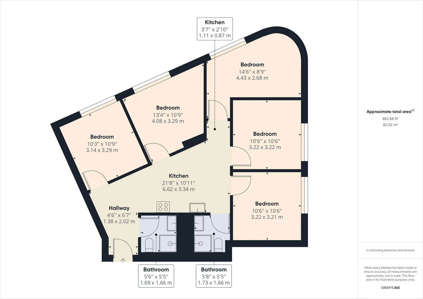 1 Zimmer Wohnung mit 10 m² in Berlin – Bild 5
