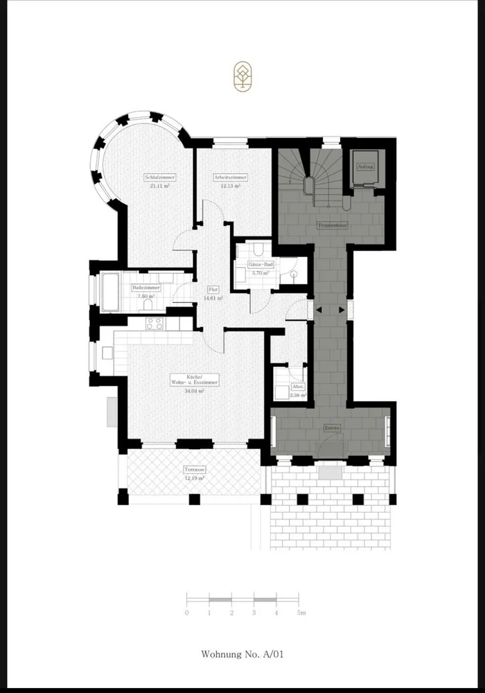 3 Zimmer Wohnung mit 103 m² in Ulm – Bild 11