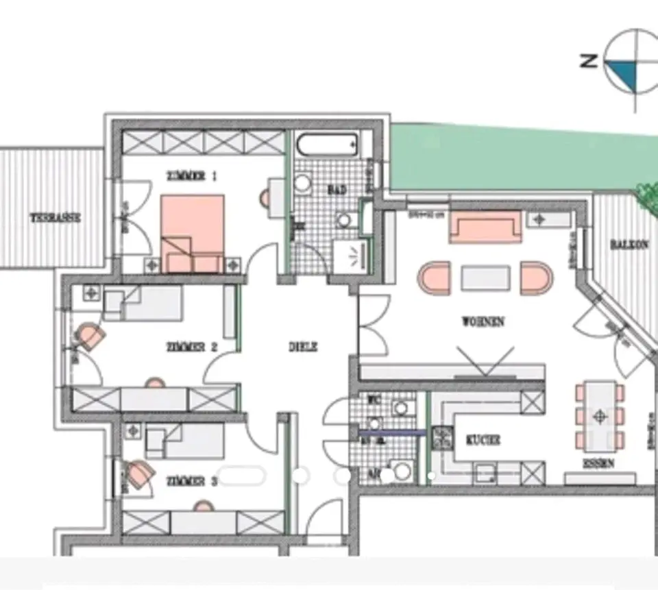 4 Zimmer Wohnung mit 79 m² in Greifswald – Bild 4