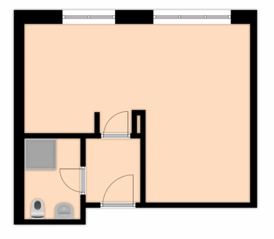 Studio mit 31 m² in Köln – Bild 5