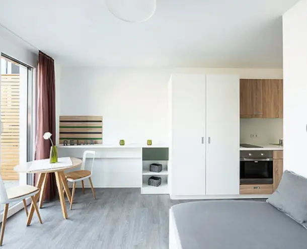 1 Zimmer Wohnung mit 21 m² in Aachen – Bild 1