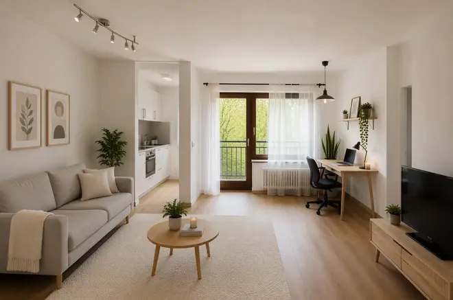 2 Zimmer Wohnung mit 46 m² in München – Bild 1