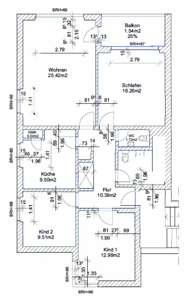 4 Zimmer Wohnung mit 91 m² in Bielefeld – Bild 11