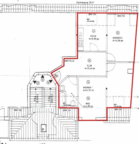 2 Zimmer Wohnung mit 67 m² in Leipzig – Bild 2