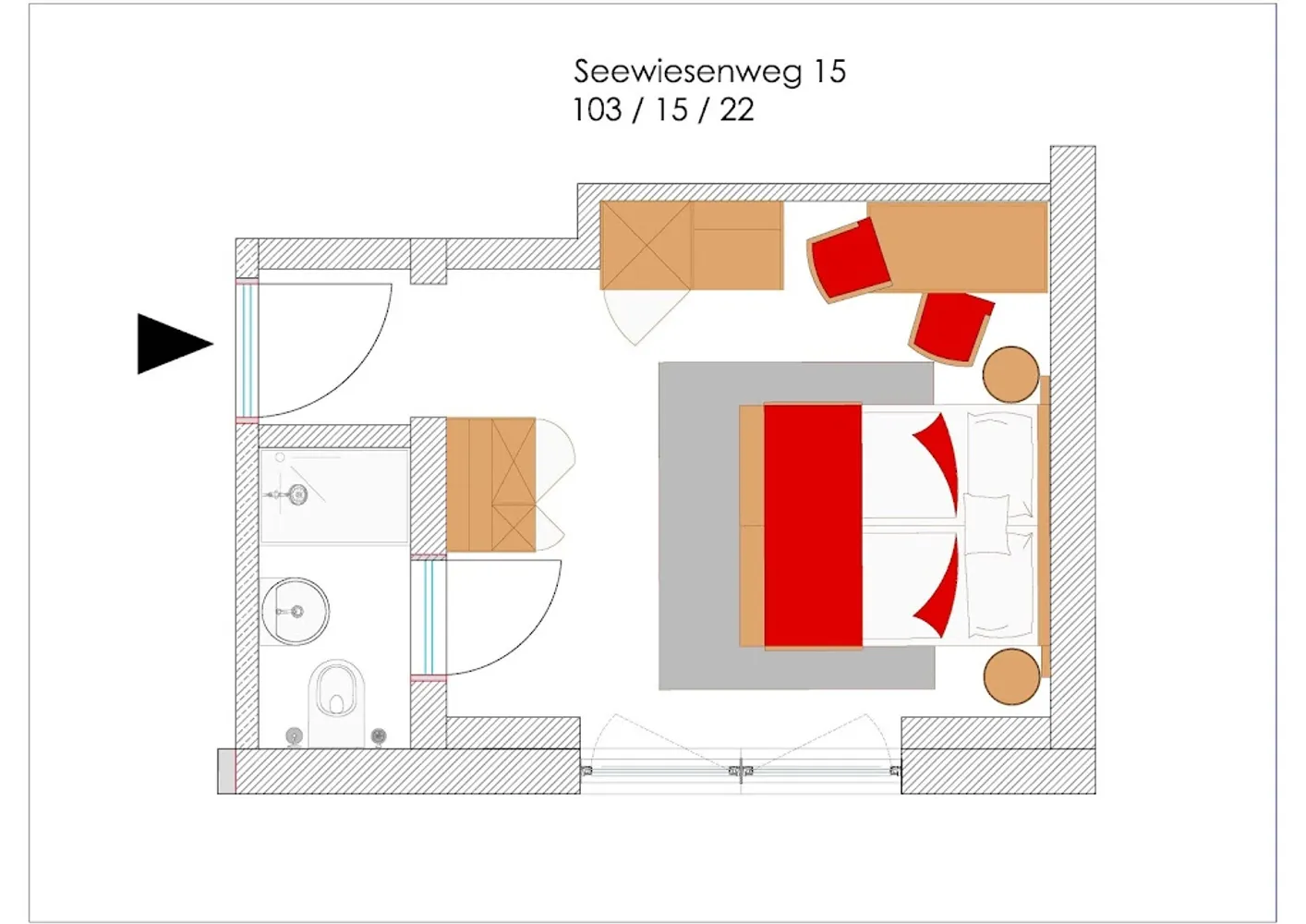 1 Zimmer Wohnung mit 18 m² in Heidelberg – Bild 9