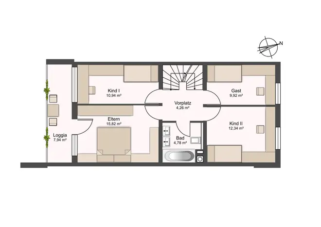 6 Zimmer Haus mit 132 m² in München – Bild 10