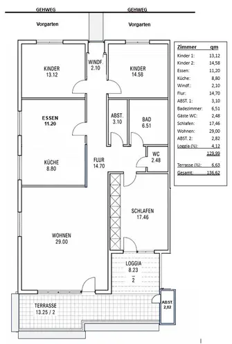 5 Zimmer Wohnung mit 130 m² in Karlsruhe – Bild 10