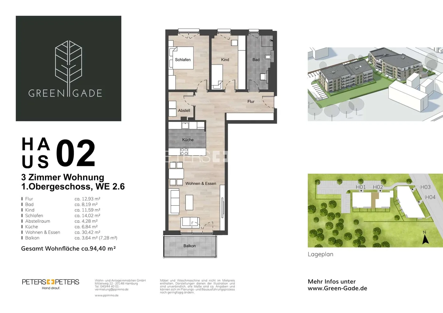 3 Zimmer Wohnung mit 97 m² in Neumünster – Bild 9