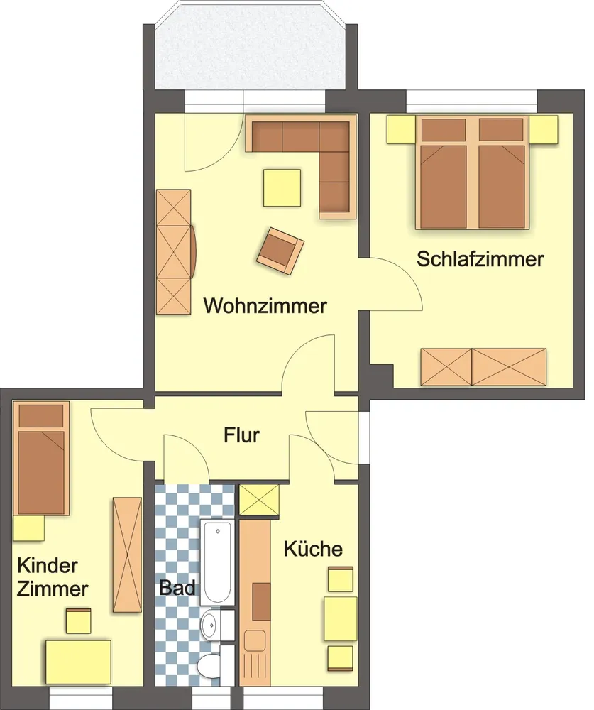 3 Zimmer Wohnung mit 60 m² in Gera – Bild 10