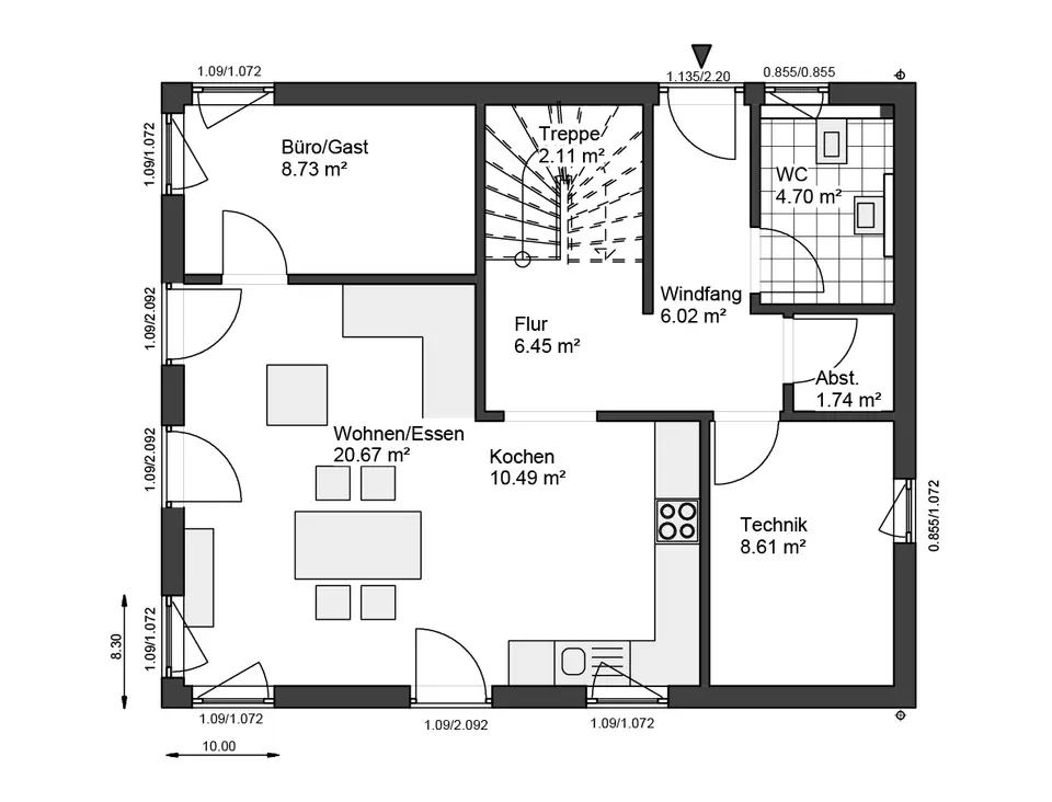 4 Zimmer Haus mit 140 m² in Gelsenkirchen – Bild 3