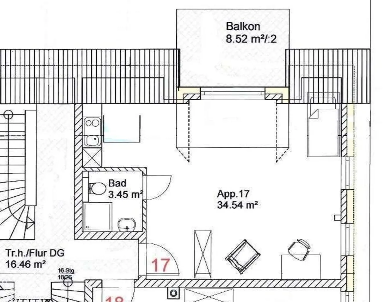 1 Zimmer Wohnung mit 42 m² in Bielefeld – Bild 9
