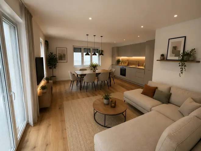 2 Zimmer Wohnung mit 81 m² in Münster – Bild 1