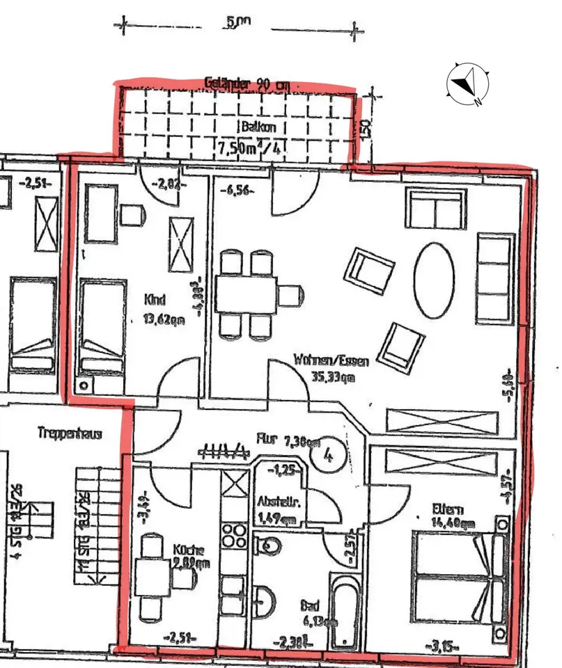 3 Zimmer Wohnung mit 90 m² in Celle – Bild 8