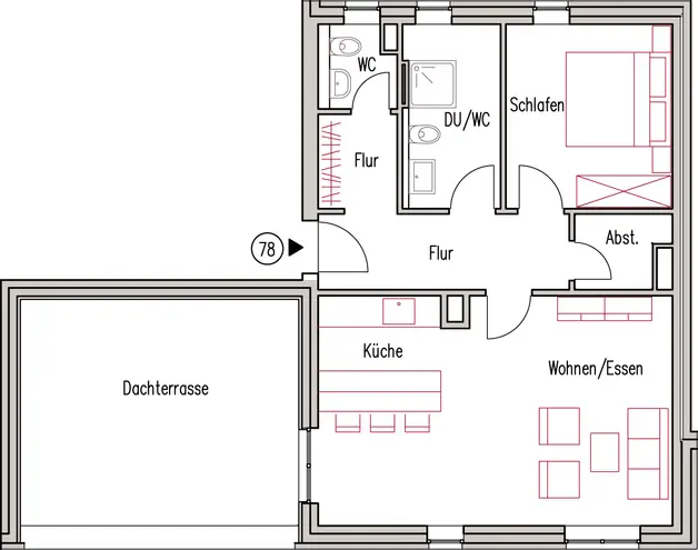2 Zimmer Wohnung mit 73 m² in Kiel – Bild 6