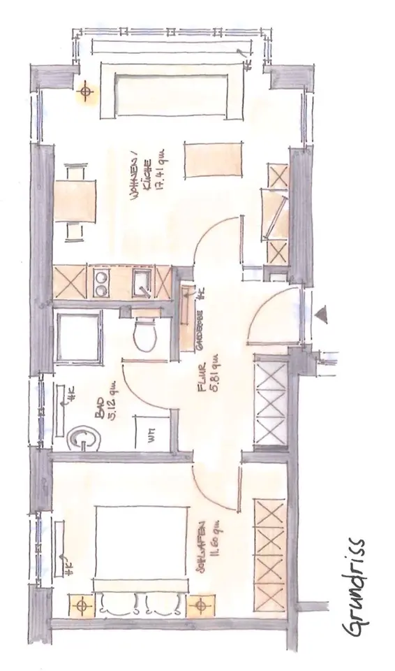 2 Zimmer Wohnung mit 55 m² in Vechta – Bild 9