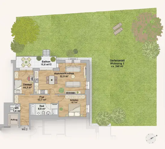 3 Zimmer Wohnung mit 83 m² in Dresden – Bild 7